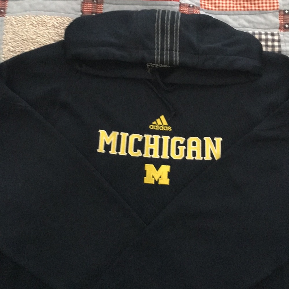 Adidas Michigan Hooded Sweatshirt